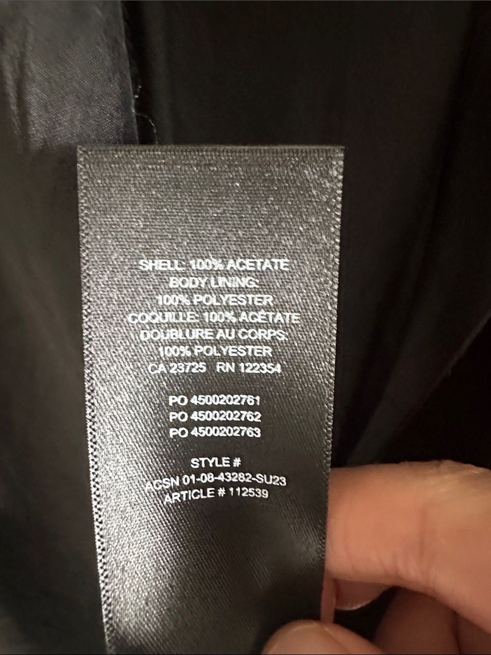 Aritzia Babaton Maxi Satin Wrap Dress Size M - Picture 7 of 7